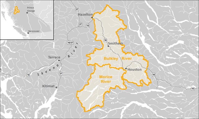 Overview map of Study Areas