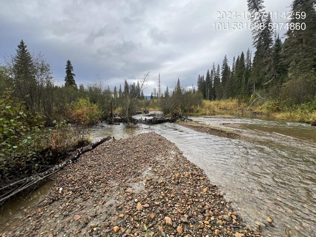 Typical habitat upstream of PSCIS crossing 199256.