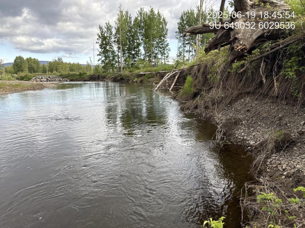 Channel incision upstream